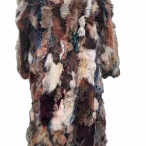 Luxury Vintage Fox Fur Long Coat – A Timeless Statement Piece for Winter Elegance ✨